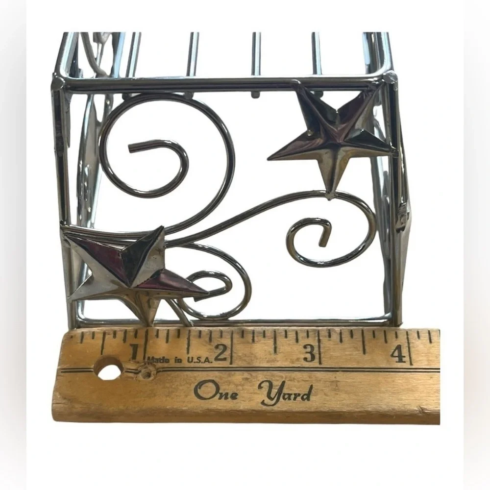 Vintage metal wire,towel,nesting, storage decoration, festive also napkin holder